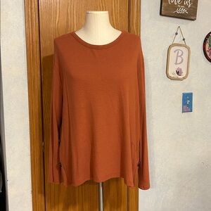 GYFT Orange Sweater - Women’s Size Medium